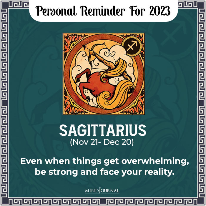 Personal Reminder For Zodiacs new year sagittarius