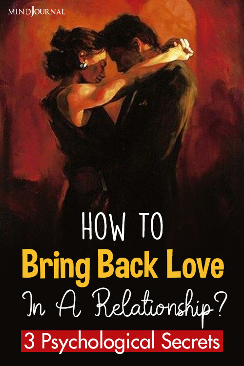 Psychological Secrets To Bring Back Love pin