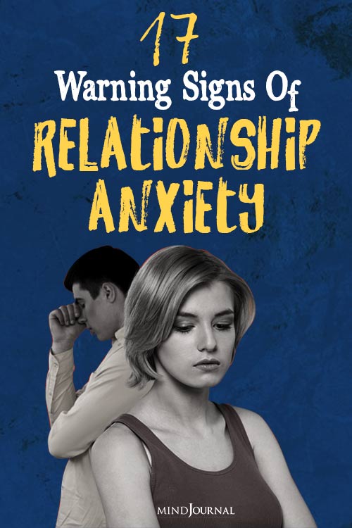 Signs Of Relationship Anxiety pin