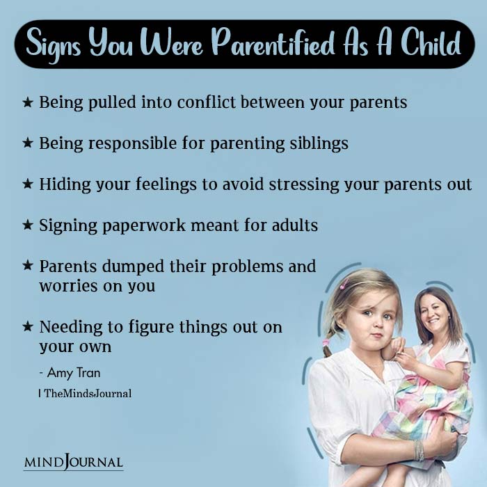 Signs Of Child Parentification In Adults