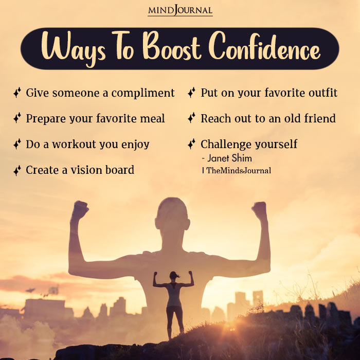 Ways To Boost Confidence