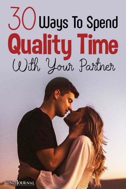 Ways to spend quality time with your partner pin