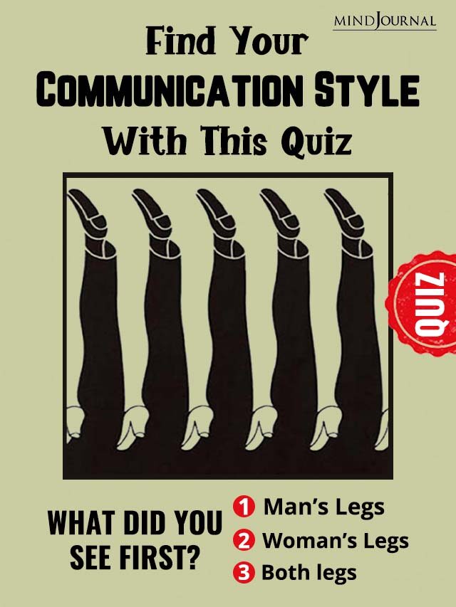 What You See First In This Legs Illusion Reveals Your Communication Style