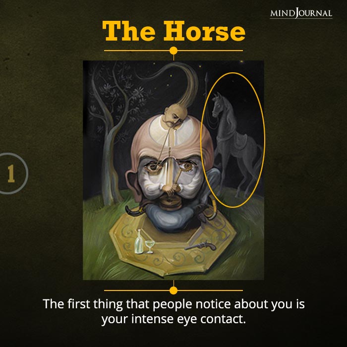 What See First Within Seconds If you see The Horse