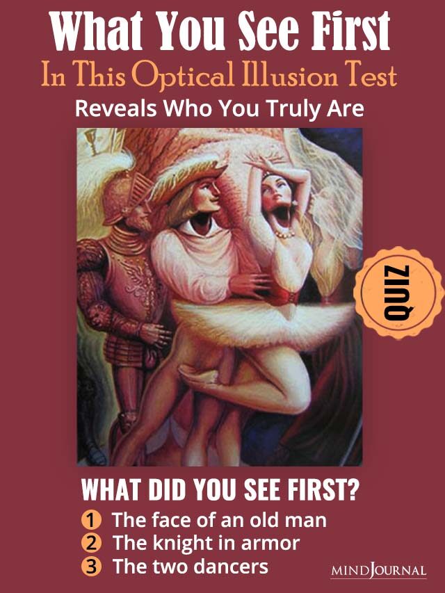What You See First In This Optical Illusion Test Reveals Who You Really Are: Quiz