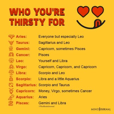 Zodiac Signs Who Are Thirsty For Each Other - Zodiac Memes
