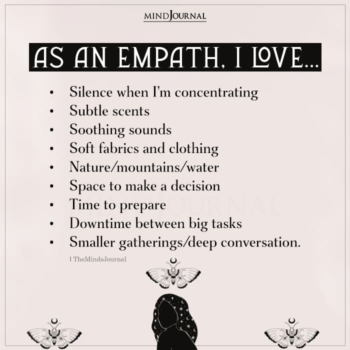 As An Empath I Love