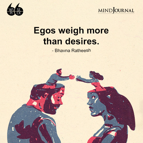 Bhavna Ratheesh Egos weigh