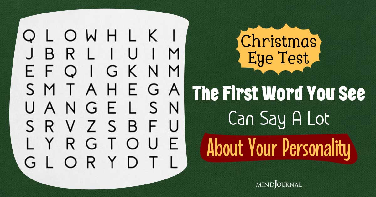 Christmas Test: First Word You See Reveals Your Personality