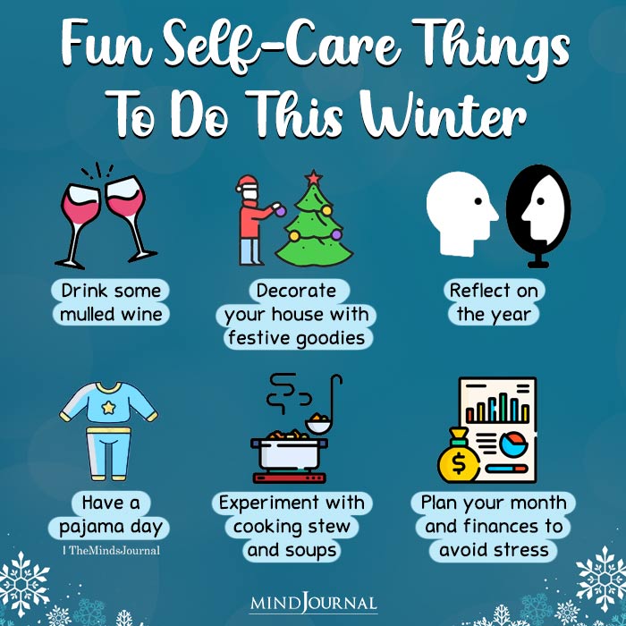 Fun Self Care Things To Do This Winter