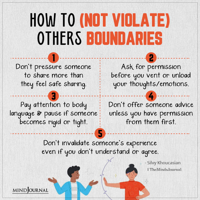 How To (Not Violate) Others Boundaries