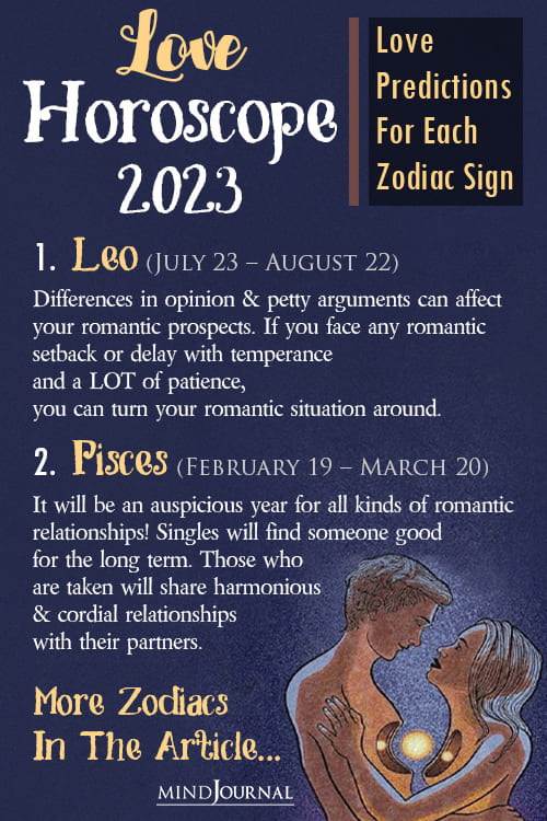 Love Horoscope zodiac detail pin