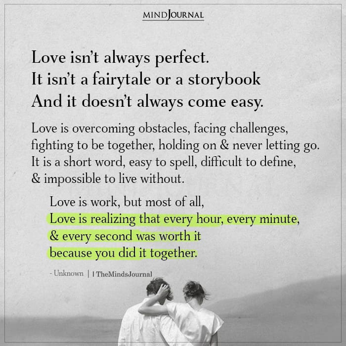 Love Isnt Always