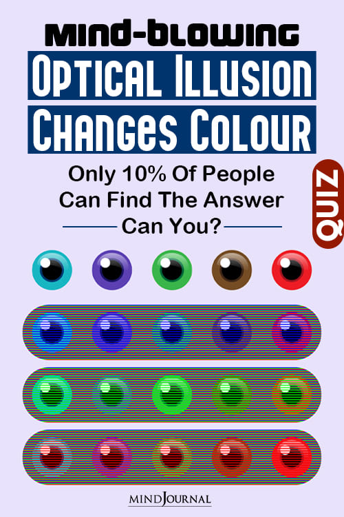 Mind blowing Optical Illusion Changes Colour