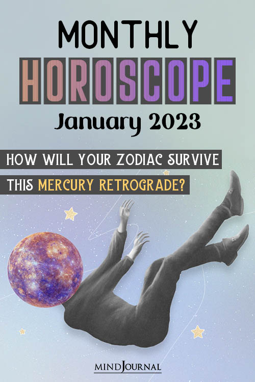 Monthly Horoscope For January zodiac pin