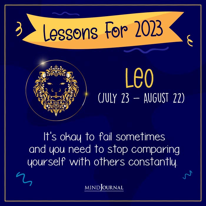 New Year Lessons That Are In Store For You leo