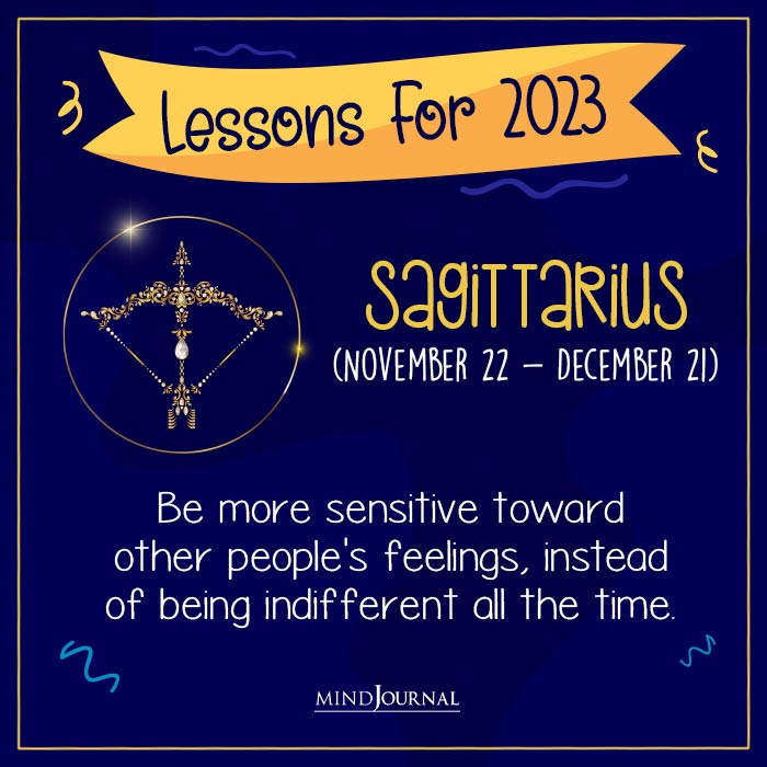 New Year Lessons That Are In Store For You sagittarius