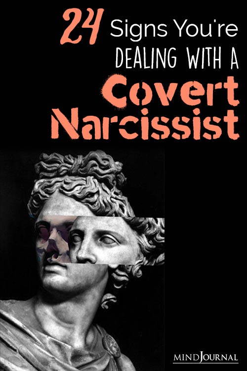 Signs Youre Dealing With Covert Narcissist pin