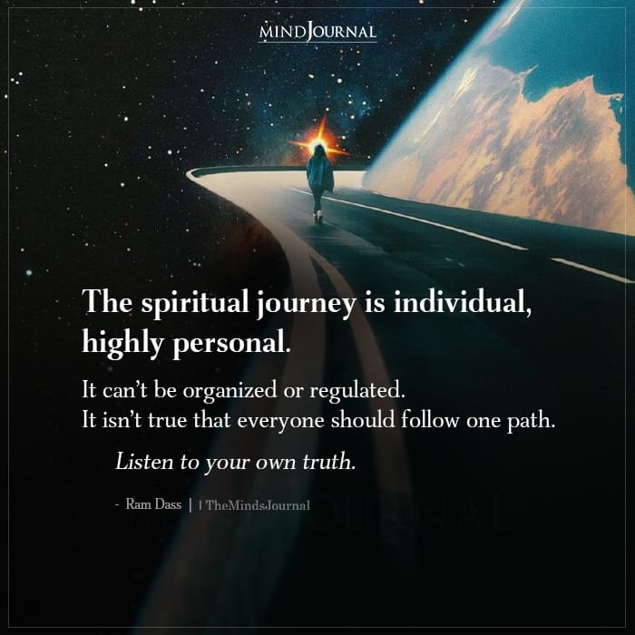 The Spiritual Journey Is Individual