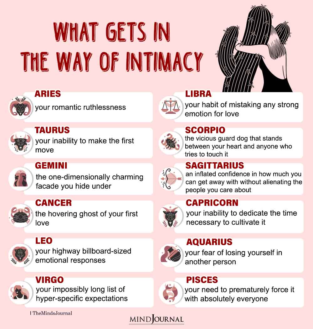 What Ruins Intimacy For Each Zodiac Sign