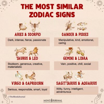 Zodiac Signs Who Are Very Similar To Each Other - Zodiac Memes