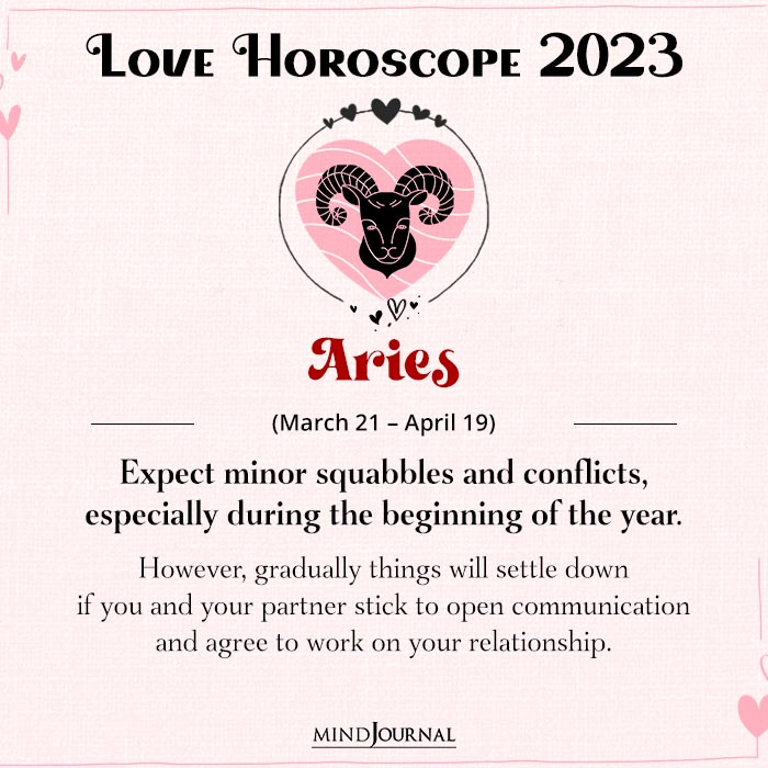 love horoscope aries