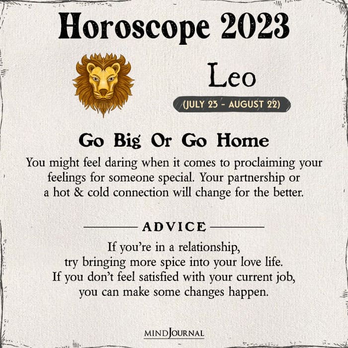 yearly horoscope leo