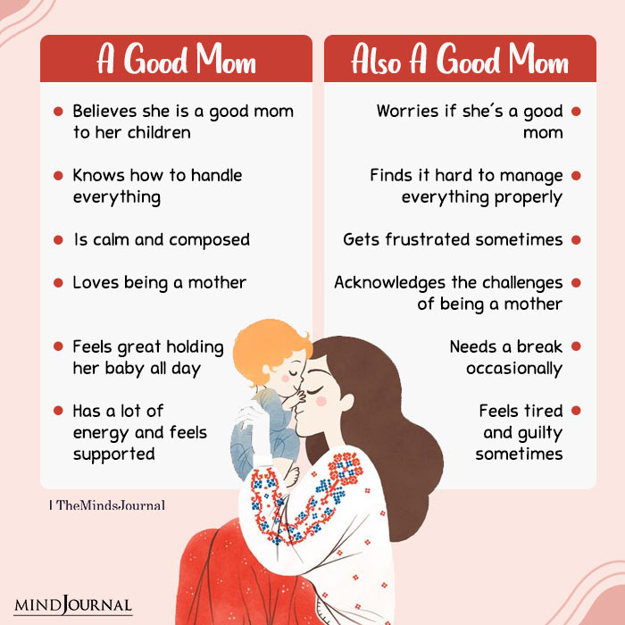 A Good Mom And Also A Good Mom