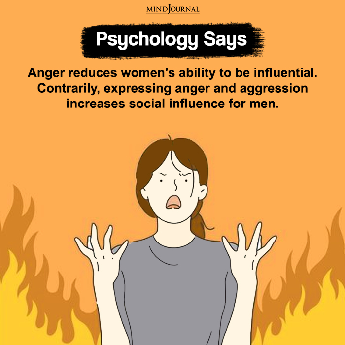 Anger reduces women's ability to be influential