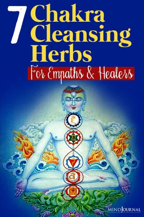 Chakra Cleansing Herbs For Empaths and Healers pin