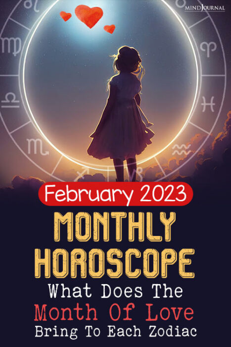 February zodiac sign Horoscope pin