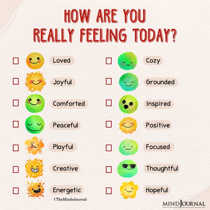 How Are You Really Feeling Today