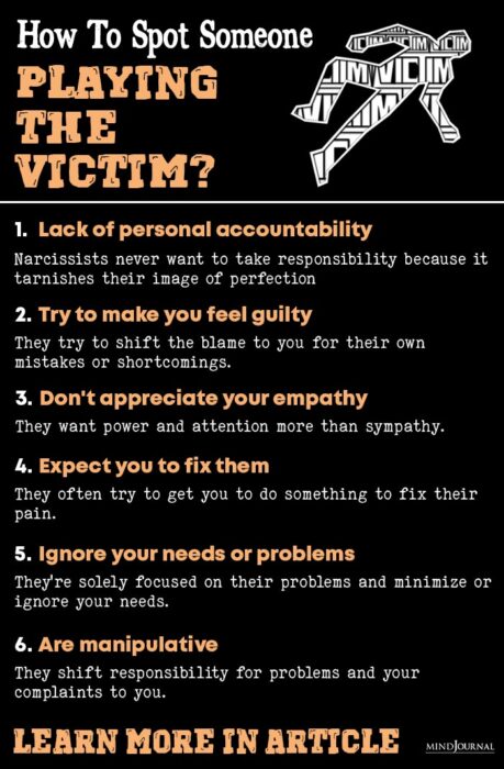 How to Spot Someone Playing The Victim info