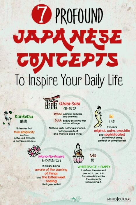 Japanese Concepts To Inspire Daily Life pin
