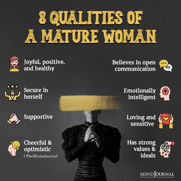 8 Qualities Of A Mature Woman