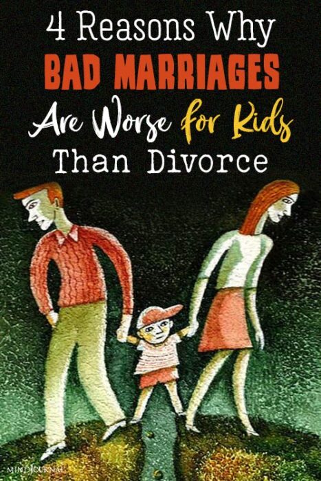 Reasons Staying In Bad Marriage Is Worse for Kids Than Divorce pin