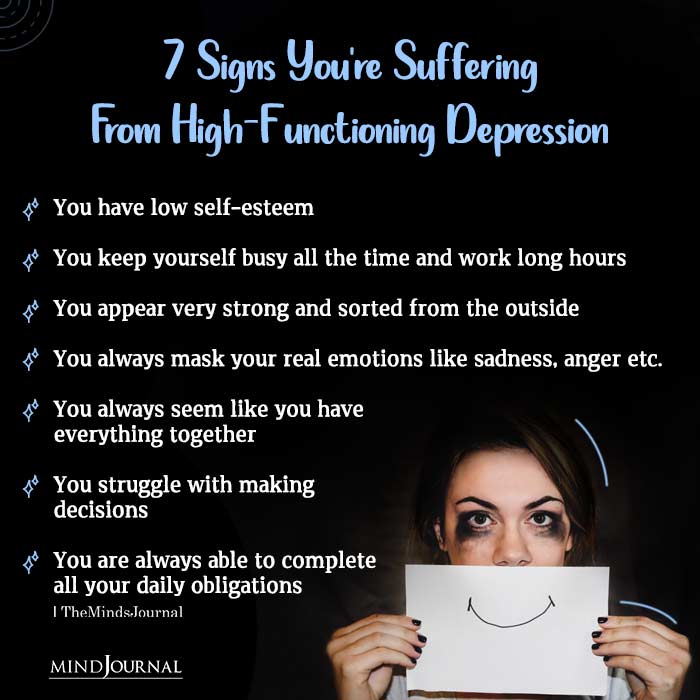 Signs You're Suffering From High Functioning Depression