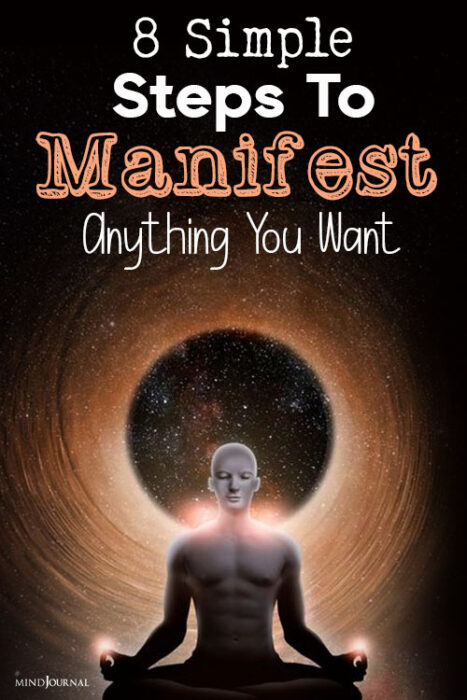 Simple Steps To Manifest Anything You Want In Life pin