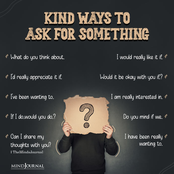 Some Kind Ways To Ask For Something