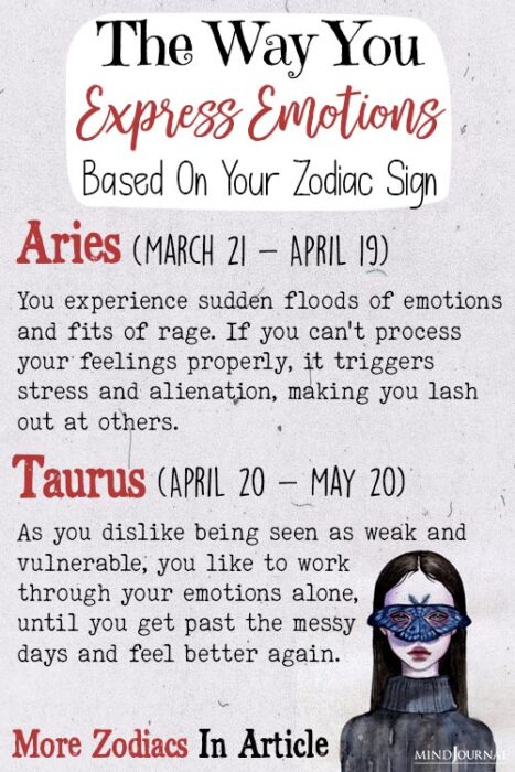 The Way You Express Emotions Based On Your Zodiac Sign dp