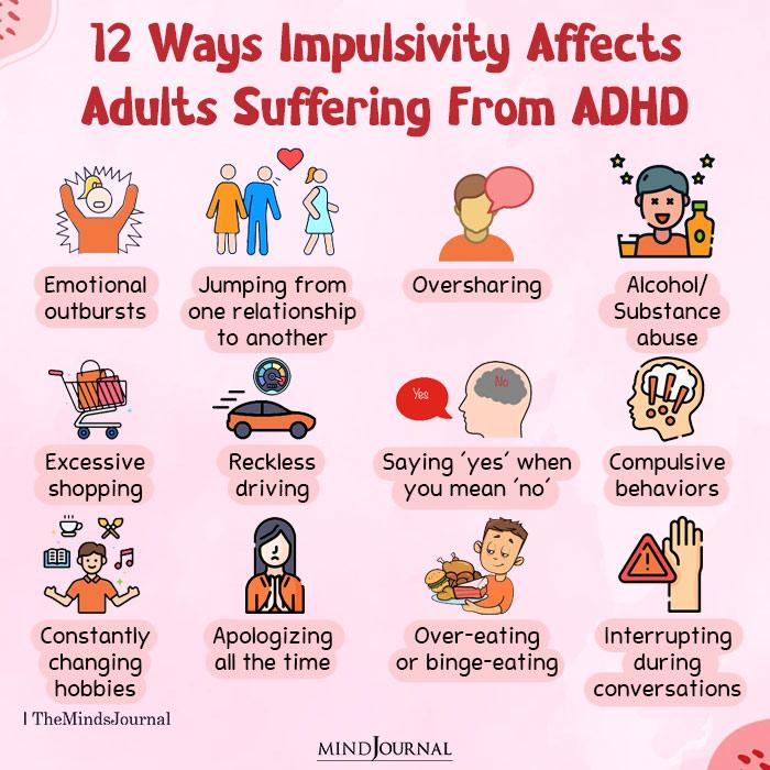 Ways Impulsivity Affects Adults Suffering From ADHD