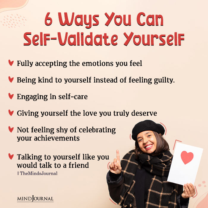 6 Ways You Can Self-Validate Yourself