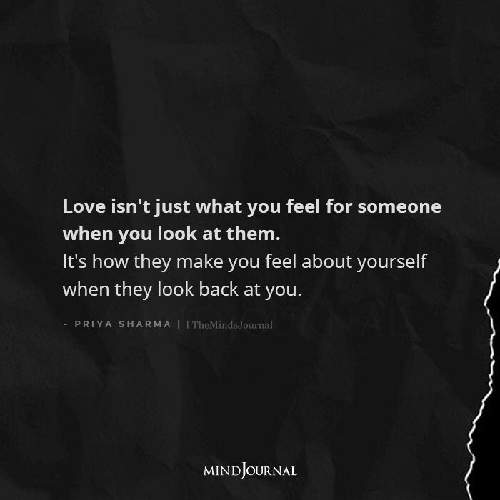 What You Feel For Someone