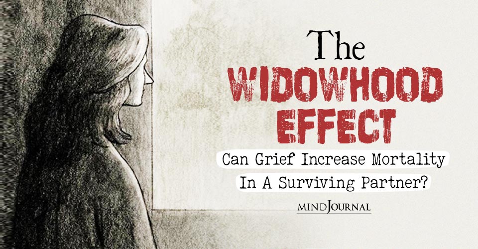 What is the widowhood effect