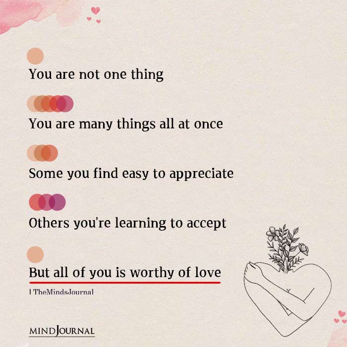 You Are Not One Thing