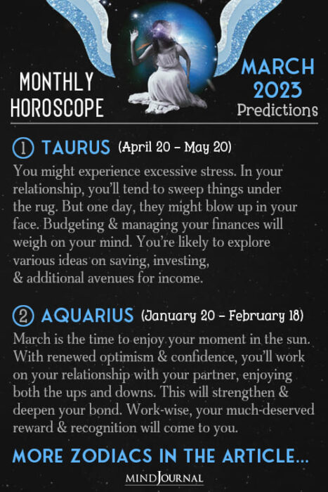 Monthly Horoscope March