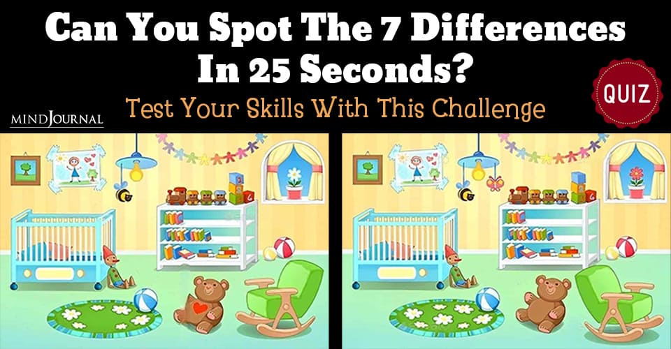 Spot the Difference: Can You Spot 7 Differences in 25 Seconds?
