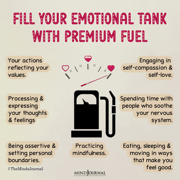 Fill Your Emotional Tank With Premium Fuel