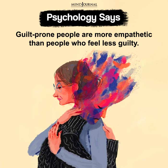 Guilt prone people are more empathetic