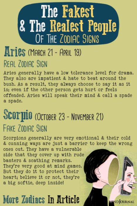 Identifying The Fakest And Realest Zodiacs dp